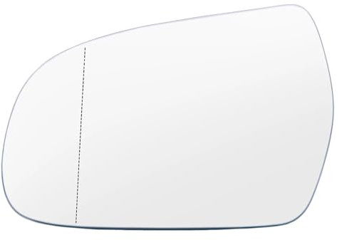 Auto Rückspiegel Für A3 Für A4 Für A5 S3 S4 S5 Für Quattro 2011-2017 Links Rechts Seite Flügel Spiegel Glas Stick Auf Klebstoff Ersatz Konvexen Weitwinkel Rückspiegel(Left)