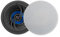 LITHEAUDIO All-In-One 4” Compact Bluetooth Speaker Pair (Active & Passive - 03260), 25W RMS Class D Amplifier Built-In, IP44 Rated, Voice Control, Perfect for Small Bathrooms, Bedrooms, Hotel Rooms