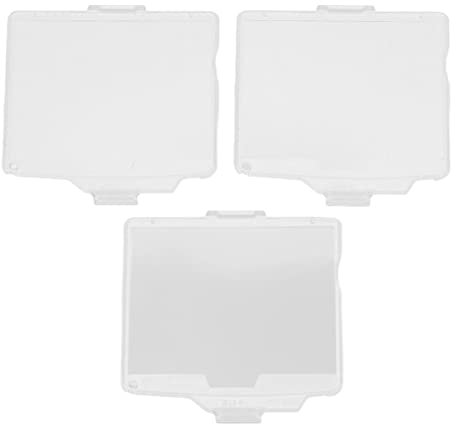 Agatige Camera LCD Screen Cover, 3Pcs LCD Screen Protector ABS Camera Monitor Cover Accessory Set Kit for D700