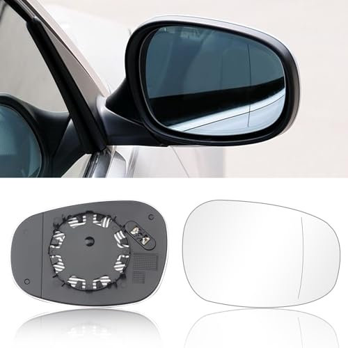 Altsbaos 1PCS Ersatzspiegel Rechts Kompatibel mit BMW 3er E90 E91 E92 E93 2009-2013 Spiegelglas Beheizbar 1er E81 2009-2012 Spiegelglas Außenspiegel 1er E88 2012-2013(51167252894)