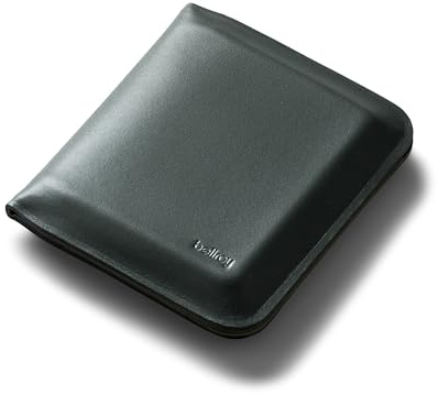 Bellroy Apex Note Sleeve, Molded Leather Billfold Wallet - Everglade | Molded leather billfold wallet with RFID protection for your cards and cash