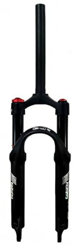 LHHL BMX-Fahrradgabel 20 24 Zoll Luftfederung 1-1/8 Gerade Scheibenbremse 9MM Schnellspanner 80mm Federweg HL/RL Für MTB Faltrad 1780g