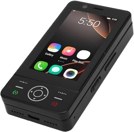 SENECESLI Slide Phone Téléphone Portable sans Fil 4G avec Double Emplacement pour Carte SIM avec écran Tactile, Batterie Longue Durée, Idéal pour L'accès aux Réseaux Sociaux et la Communication