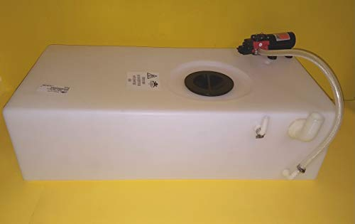 Fonti Snc Kit Serbatoio 64 Litri con Pompa Autoclave 12V per Acqua Barca Camper