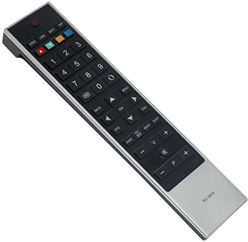 ALLIMITY RC-3910 Télécommande remplacée pour Toshiba Freeview LCD TV 46BL712G 46BL702B 40BV701B 40BV700G 40BV700F 32BV702B 32BV701B 32BV500B 32BL702B 32BL505B 32BL502B 22BL712G