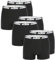 KTM by Freegun Boxershorts für Herren Unterwäsche Pant Men´s Boxer 6 er Pack, Farbe:Black, Bekleidungsgröße:M