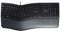 CHERRY KC 4500 ERGO, Ergonomische Tastatur, Pan-Nordisches Layout (QWERTY), Kabelgebunden, Handballenauflage mit Memory-Foam, Geschwungenes Tastenfeld, Schwarz