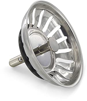 DL-pro - Panier à tamis de 79 mm - Avec tige de levage de 8 x 34 mm - 18 fentes - Compatible avec évier Blanco 125590