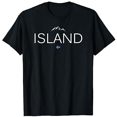 ISLAND ICELAND | Damen Herren Kinder ISLAND T-Shirt