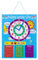 Navaris Lernuhr für Kinder magnetisch - Uhrzeit Lernen - Magnet Lerntafel ab 3 Jahre - Spielzeug Uhr - Lernspielzeug mit 40 Magneten - blau - deutsch