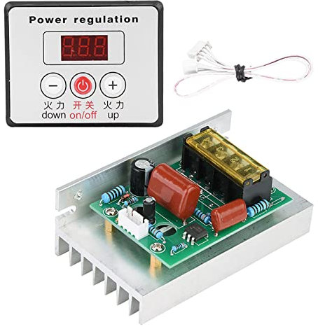 6000W 220V AC SCR Regolatore di Tensione Dimmer elettrico di velocita' del,per Stufe Elettriche,l'acqua Riscaldatore, Dimmer luce su Lampade