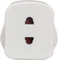 UK to European plug adapter 2 to 3 Pin Converter Socket European to UK Plug Adaptor Universal Travel Adapter Electric Shaver Razor Toothbrush Plug Adaptor (Pack Of 1)