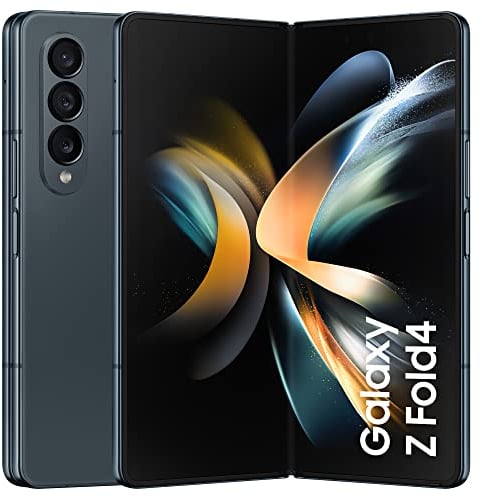 Samsung Galaxy Z Fold4 5G Mobiltelefon ohne SIM-Karte Android Klapp-Smartphone 512 GB, Graygreen, inkl. 36 Monate Herstellergarantie [Exklusiv bei Amazon]