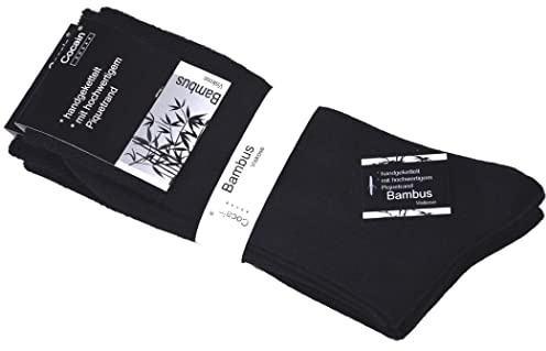 Cocain underwear 36 Paar Herren Damen Bambus Socken MIT Gummi 43/46, Strümpfe mit Gummi Bambus schwarz bambus socken herren 43-46 bambus socken atmungsaktive socken damen socke