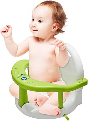 Baño Para Bebé, Bañera Infantil Con Potentes Ventosas, Asiento Baño Plegable Antideslizante Para Bebé | Baño Para Bebé, Asientos Baño Para Bebé