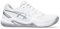 ASICS Damen Gel-Dedicate 8 Clay Sneaker, White/Pure Silver, 44 EU