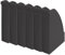 Leitz Stehsammler A4, 6er Pack, Blauer Engel, Recycle-Sortiment, Schwarz, 24765095