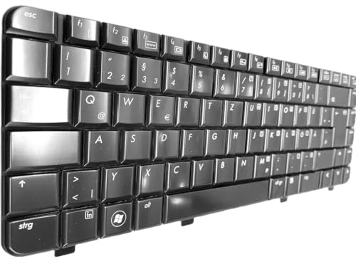 T-ProTek DEUTSCHE - Tastatur Keyboard/Dunkelblau kompatibel für HP Pavilion dv3-2007ee