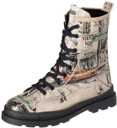 DOGO Damen Gisele Fashion Boot, Mehrfarbig, 39 EU