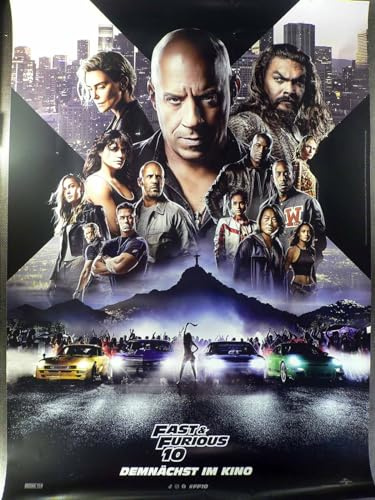 Fast + Furious 10 - Teaser - Vin Diesel - Filmposter A1 84x60cm gerollt