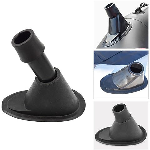 Mipcase 2pièces Support De Canne à Plastique Lot De Fixation Sécurisée Pour Kayak Canoë Et Bateau Accessoire Pratique Pour Noir