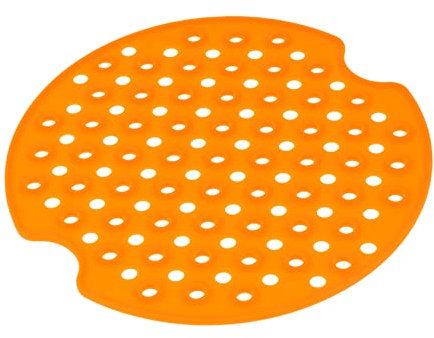 Alipis 3 Piezas almohadilla para freidora forro antiadherente para freidora de aire estera para hornear de cocina Tapete perforado para freidora de aire molde para pasteles freidoras