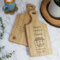 eBuyGB Personalised Wooden Family Name Chopping Board, Moving House, New Home Gift, Housewarming Gift