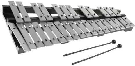 Xylophon Professionell Für Anfänger Und Erwachsene 30-Noten-Glockenspiel Xylophon + Schlägel + Koffer Percussion-Musikinstrument