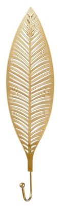 Agwuoetr Leaf Hook Gold Color Iron Art Wall Hanging Hooks Towel Hat Storage Racks Style 3
