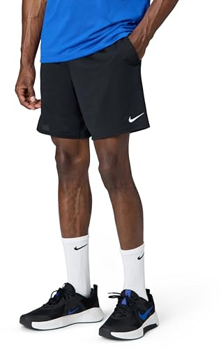 Nike Men's Dri-Fit Totality 7In Short, Black/White, Medium