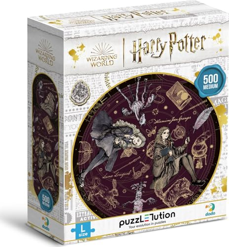 Dodo 200507 Puzzle Medium L Harry Potter Leade, Perfectionist, Extraordinary - 500 pcs. Suits Ages 8+