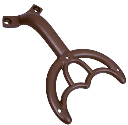 KOCKSHION Ceiling Fan Holder Replacement Arm Coffee Color Ceiling Fan Replacement Parts for Indoor Outdoor Use Easy Installation Enhanced Functionality