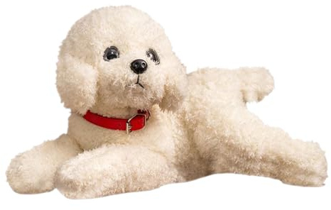 Plüschhund 48 cm - Plüschtier, weicher Begleiter für Haustiere, Geburtstagsspiel, Dekospielzeug, Bettsofa-Zubehör, Komfort-Begleiter, Unterhaltungsset
