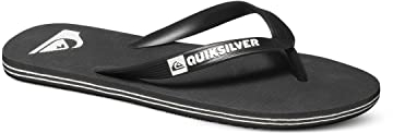 Quiksilver Herren Molokai Sandale, Black/Black/White