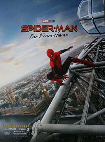 Spider Man Far from Home Poster, Original-Rolle, 53 x 40 cm, Preventive C