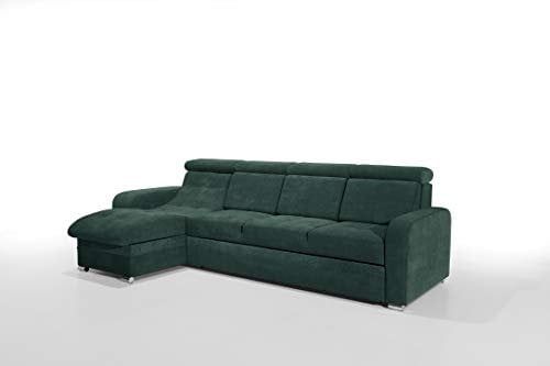 Robin Inspire Bristol Ecksofa L-Form Schlafsofa Links Flaschengrün