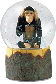 Water Globe - AFFE von Deluxebase. Schmetterlings Schneekugel mit Harzfigur und geformter Basis. Tolle Wohndekoration, Ornamente und Geschenke.