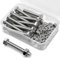 M6 x 40mm Bullone Esagonale Bulloni e Dadi in Acciaio Inossidabile 304 Set,Viti a Macchina (Bullone 20pz, Dadi 20pz)