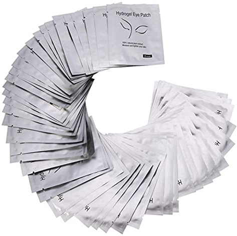 Wimpernhalter, 100 Stück Wimpernverlängerungs Wimpernpads, Fusselfreie Gelpads Für Beauty Wimpernverlängerungen, Geeignet Verwendung Schönheitssalons Und Zu Hause Für Den Persönlichen Gebrauch