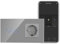 CNBINGO Socket con WLAN Light Switch - Smart Touch Switch de 3 bandas de con Alexa/Google Home, Smart Life App - con panel de vidrio y LED de estado - Se requiere una escalera neutral