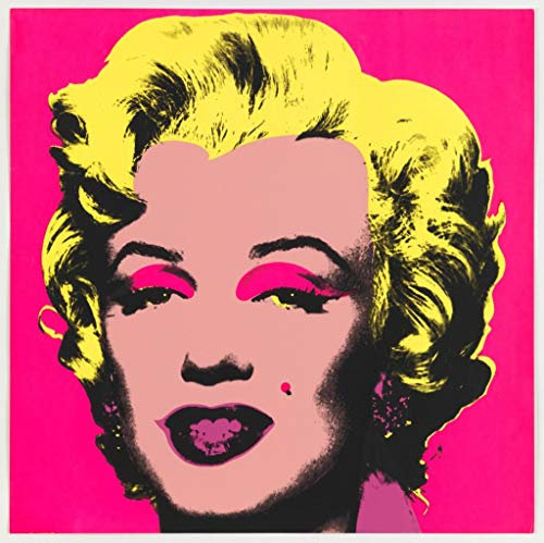 French Unicorn Poster Andy Warhol Portrait Marilyn Monroe Pin Up Rosa Pop Art