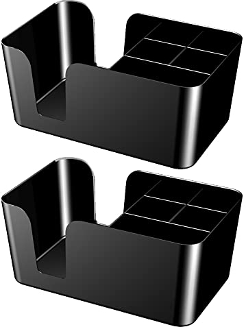 Garnet - 2 Bar Organizer - Caddy Set da 2 pz - Portatovagliolo da banco - 100% Made in Italy