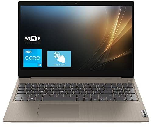 Lenovo IdeaPad 3 Laptop, Touchscreen HD da 15,6 pollici, processore Intel Core i3-1115G4, RAM DDR4 da 20 GB, SSD PCIe da 512 GB, webcam, HDMI, Bluetooth, Wi-Fi 6, Windows 11 Home, mandorla