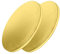 LWAIX Cakeboard Rund 12mm Cake Board 30cm Rund Tortenunterlage Pappe Wiederverwendbar Torten Unterplatten für Transport Kuchen und Torten 2STK (Gold)