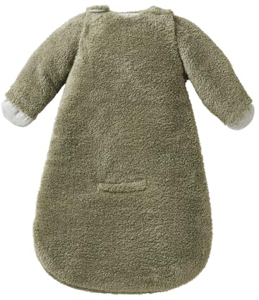 Vertbaudet Baby Auto-Schlafsack aus Mikrofaser grün 95CM