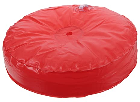 BESPORTBLE Gewichtsbasis Flaggen-Gewichtstasche Runder Wassergewichtsbeutel Schirmständer Gewicht Tasche Schirmständer Wasserbeutel Spiral- Regenschirmständer Flaggensitz Halterung Schirmsitz