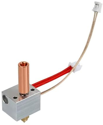 3D-Drucker-Hot-End-Teile, Bi-Metall-Düsenhals-Zubehör für Neptune 4/4 Pro/4Max/4 Plus, Heizblock, 0,4-mm-Düse