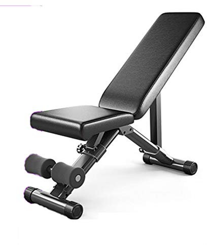 Kleine Hantel-Hantelbank, verstellbarer Heim-Klapp-Fitnessstuhl, Multifunktions-Sit-Ups, Rückenbrett, professionelle Fitnessgeräte, Übungsbank, Fitness-Hantelbank