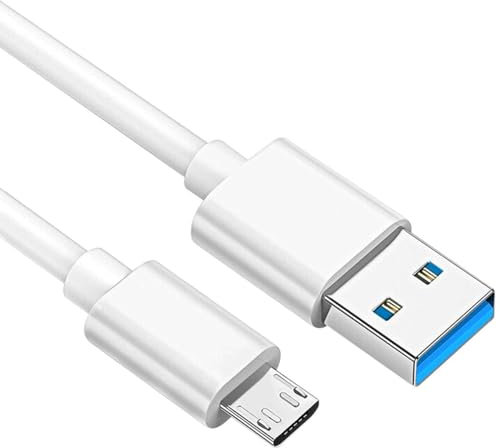 Toxaoii Ladekabel Kompatibel mit SteelSeries Arctis 7 (2019 Edition), Arctis 7P, Arctis 9 Arctis 9X, Arctis 3, Arctis 1, Arctis Pro Gaming-Headsets (White, 10ft)