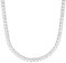 JOOP! Collier 925 Sterling Silber Damen Halsschmuck, mit Zirkonia synth., 42+3 cm, Weiß, Kommt in Schmuck Geschenk Box, 2038911